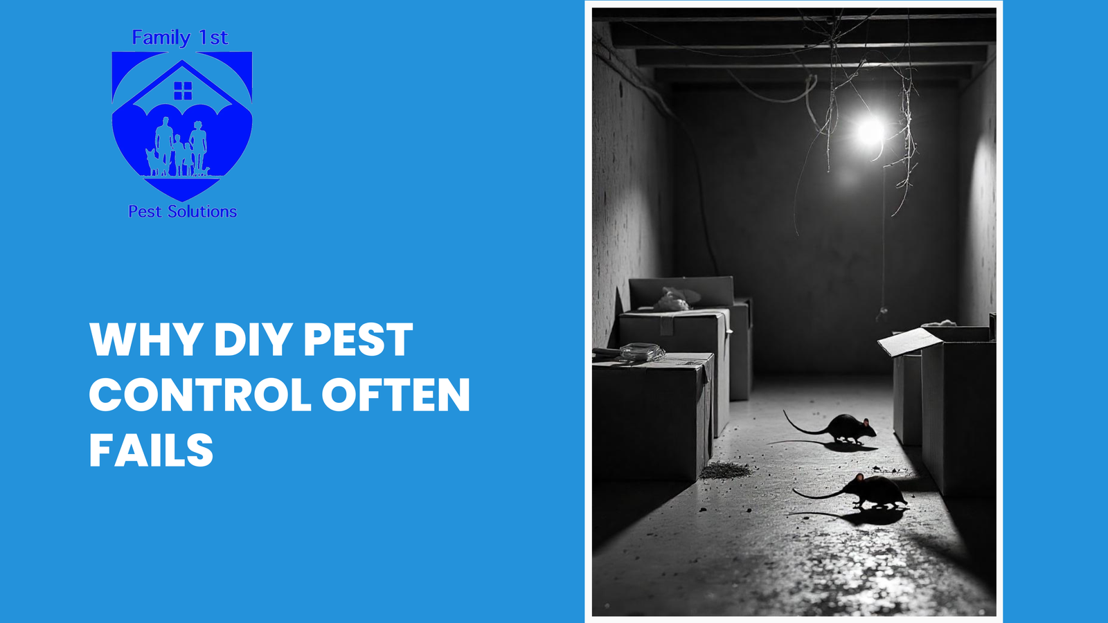 Why DIY Pest Control Often Fails