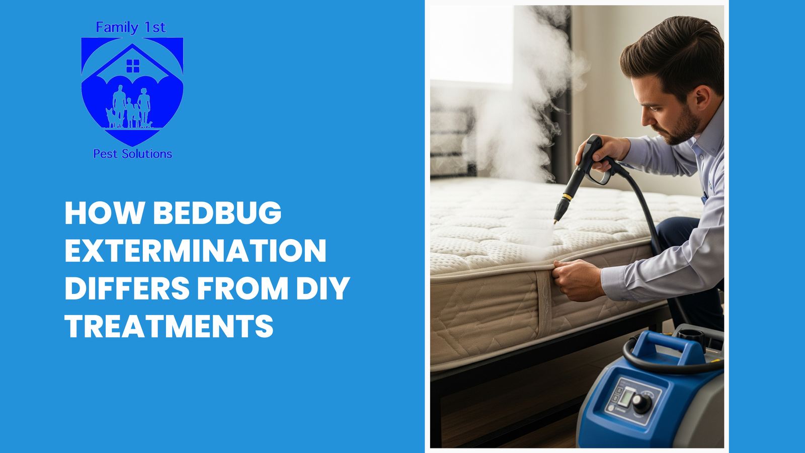 How BedBug Extermination Differs From DIY Treatments