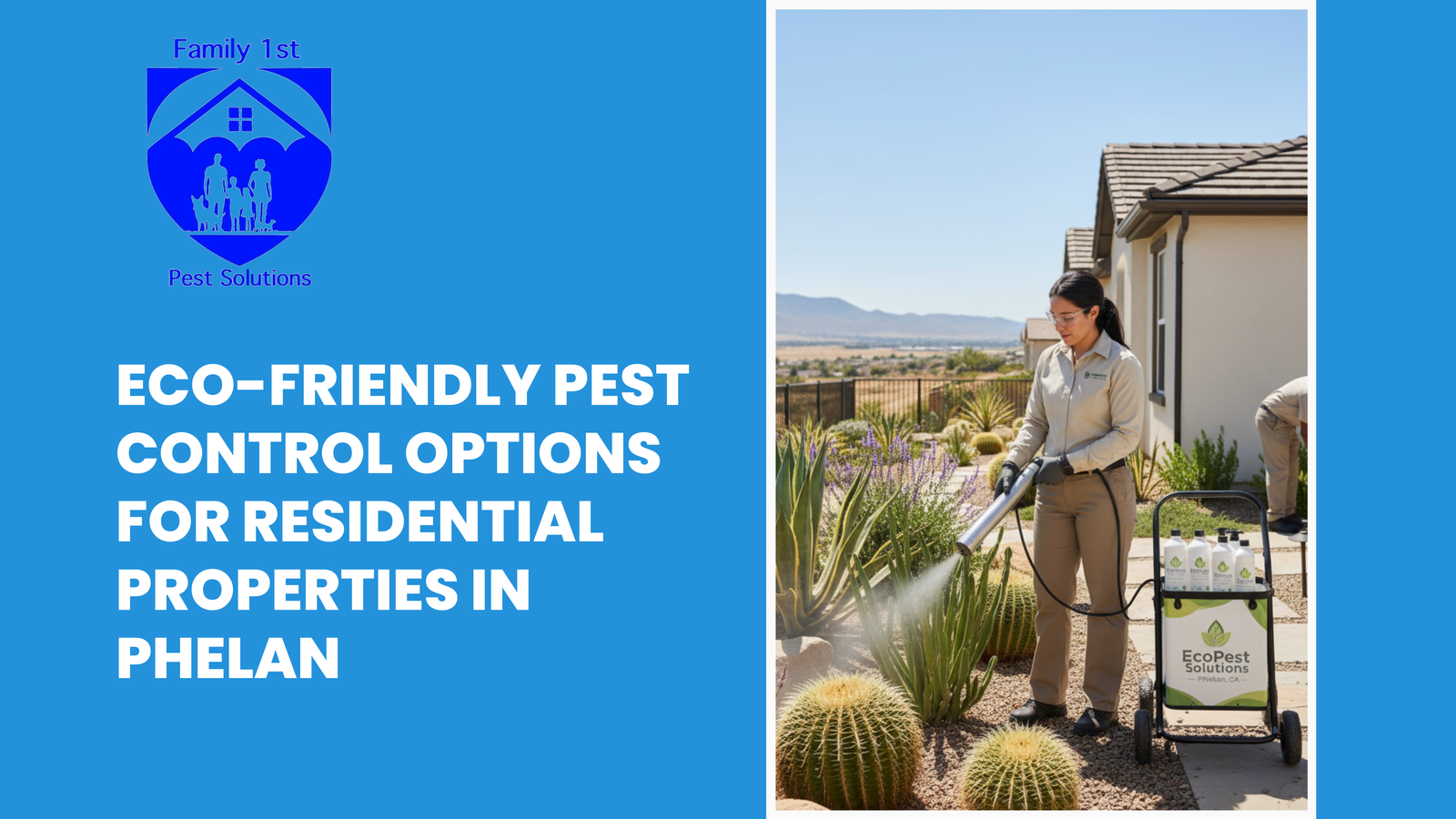 Eco-Friendly Pest Control Options for Residential Properties in Phelan