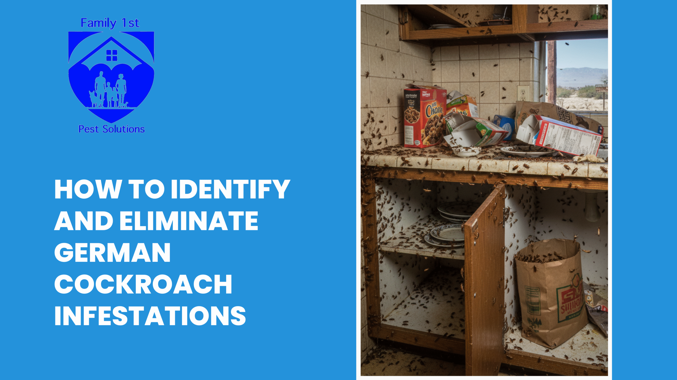 How to Identify and Eliminate German Cockroach Infestations in Phelan, CA, USA