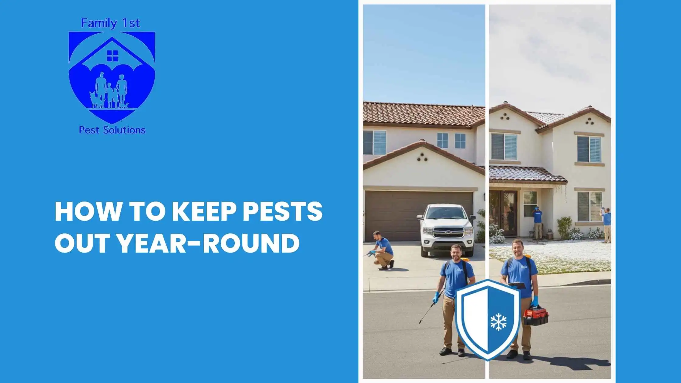How to Keep Pests Out Year-Round