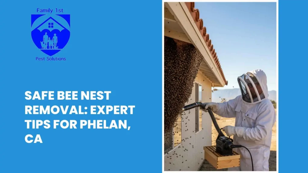 Safe Bee Nest Removal Expert Tips for Phelan, CA