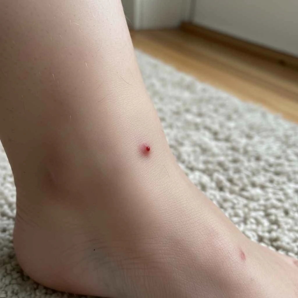 small flea bites on ankle
