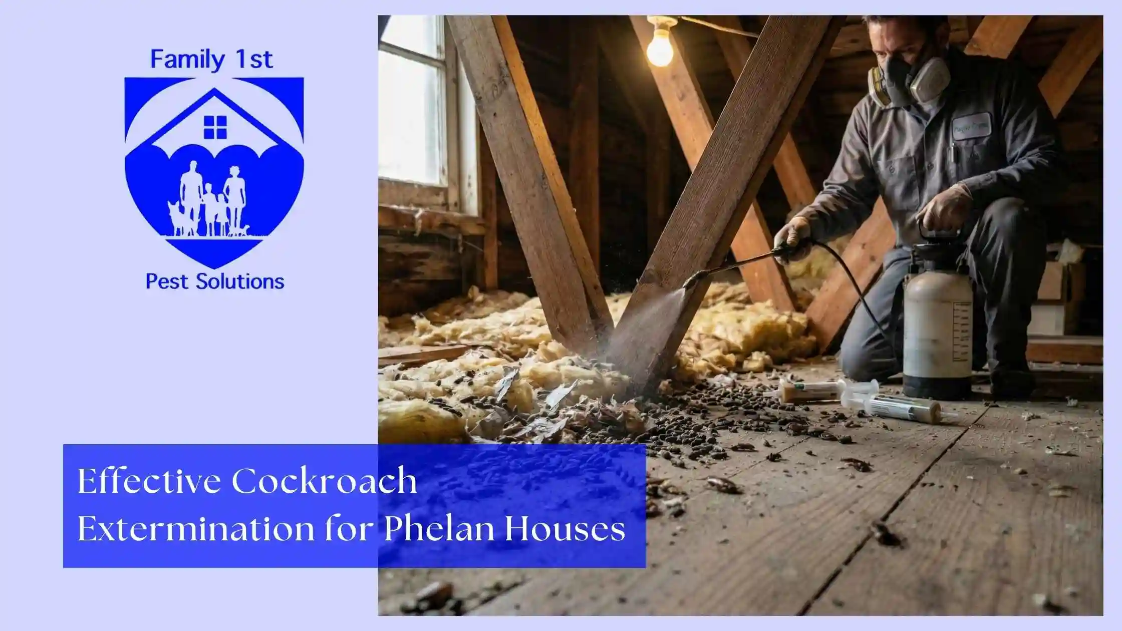Effective Cockroach Extermination for Phelan Houses