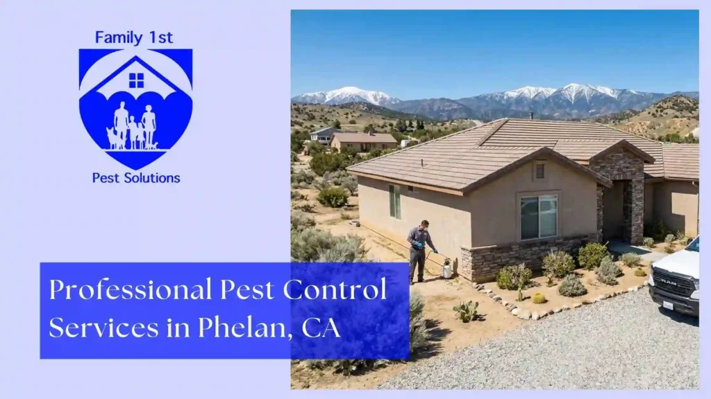 Professional Pest Control Services in Phelan, CA