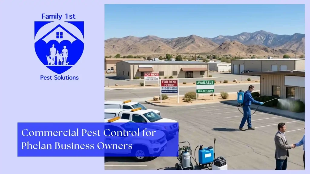 Commercial Pest Control for Phelan Business Owners