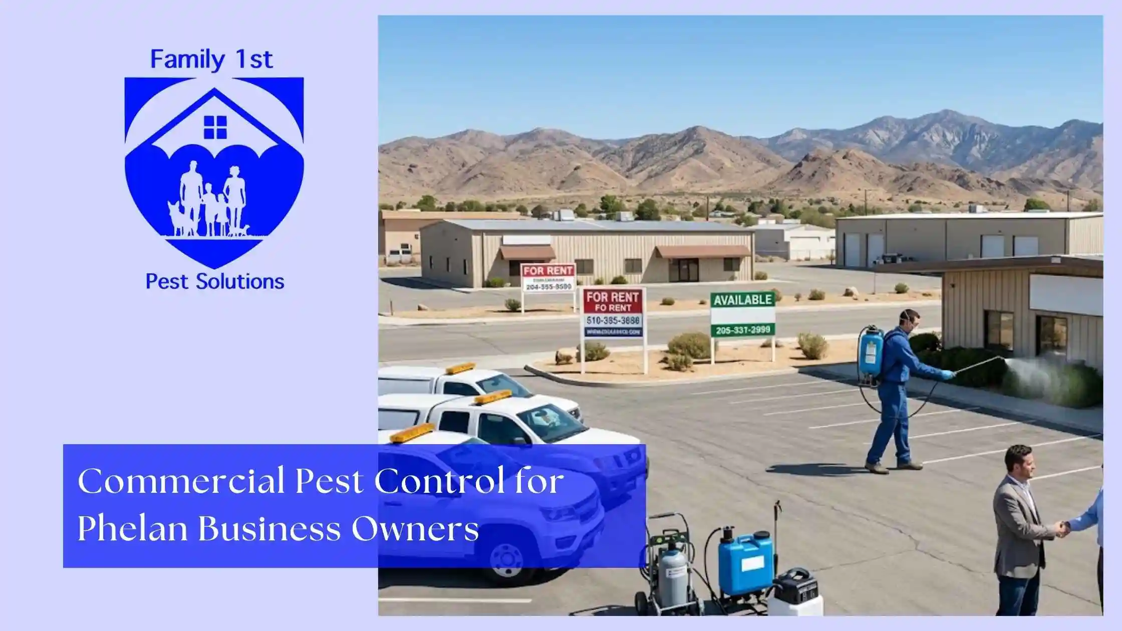 Commercial Pest Control for Phelan Business Owners