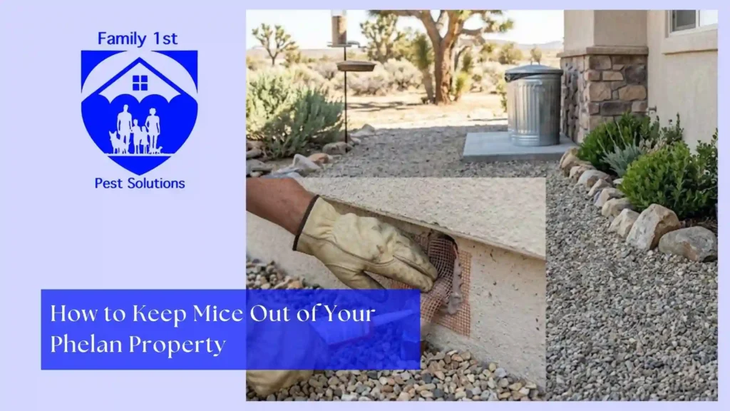 How to Keep Mice Out of Your Phelan Property